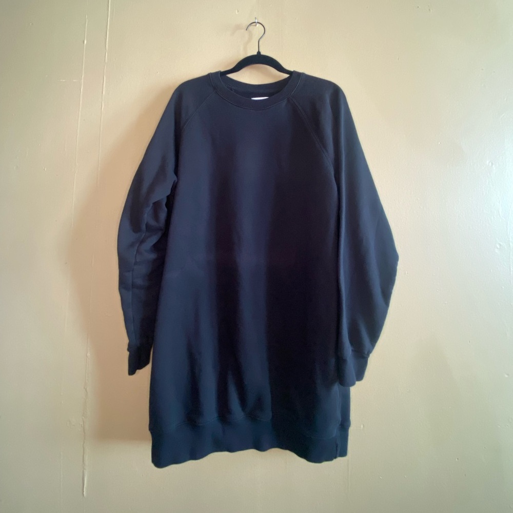 **SOLD** TNA Black Sweatshirt Dress